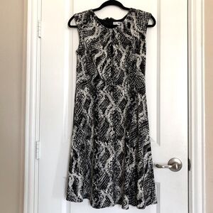 Wisp Stitch Fix Animal Print Sleeveless Dress Size 6